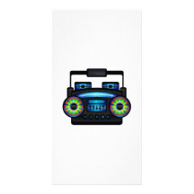Boombox Cartes De Vœux Avec Photo