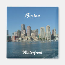 Bord de mer de Boston Magnets