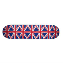 Boucles d'UnionJack Skateboard Customisable