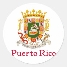 Bouclier de Porto Rico Adhésifs