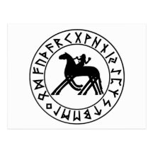 bouclier de Sleipnir de carte postale