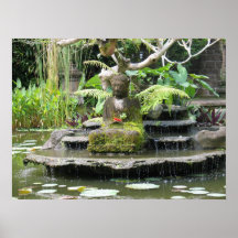 Bouddha - Bali Indonésie Affiche