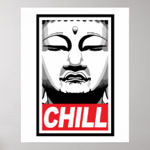 Bouddha froid posters