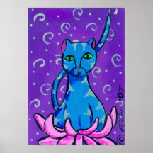 Bouddha Kitty Posters