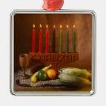 Bougies et nourriture de Kwanzaa Décoration Pour Sapin De Noël