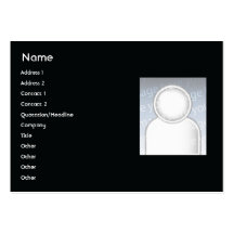Bougies - potelées cartes de visite professionnelles