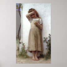 Bouguereau - Engels Berouw Poster