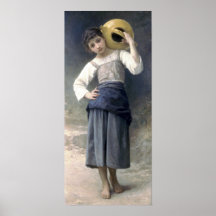 Bouguereau - Jeune Fille Allant une La Fontaine Affiches