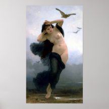 Bouguereau - La Nuit Posters
