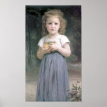 Bouguereau - petit DES Pommes de locataire de Fill Poster