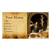 BOULANGER ANTIQUE DE FOUR, MAGASIN DE PAIN DE BOUL CARTES DE VISITE PROFESSIONNELLES