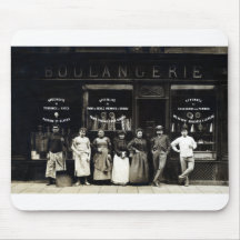 Boulangerie 1900 parisienne tapis de souris