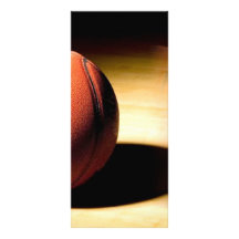 Boule de basket-ball double carte personnalisée