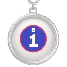 Boule de bingo-test de B1 Pendentifs