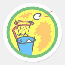 Boule de déchets adhésif rond