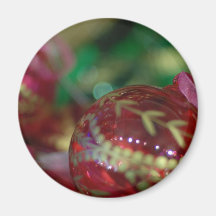 Boule de décoration d'acclamation de Noël Aimants
