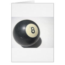 Boule huit carte de vœux