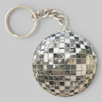 Boule Keychain de miroir porte-clés
