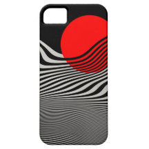 Boule rouge de flottement coque iPhone 5