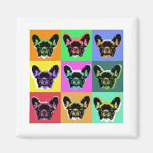 Bouledogue français aimants