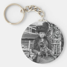 Bouledogue français de champion, les années 1920 porte-clef