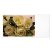 Bouquet de mariage photocarte