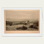 Bout de Buffalo Bierstadt (0137A) - reconstitué cartes