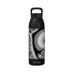 Bouteille d'eau d'art de fractale