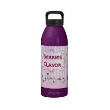 Bouteille d'eau de ~ de saveur de baies