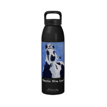 Bouteille d'eau d'yeux bleus de Charlie par LAWebb
