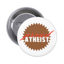 Bouton athée fier badges