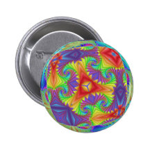 bouton cubiste de goofball de be-bop badge