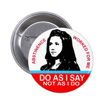 Bouton d'abstinence seulement badges
