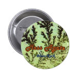Bouton d'agate de mousse - 1 pin's avec agrafe