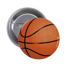 Bouton de basket-ball pin's