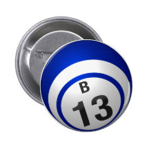 Bouton de bingo-test de B 13 Badges