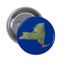 Bouton de carte de New York Badge