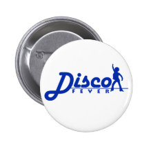 Bouton de fièvre de disco pin's avec agrafe