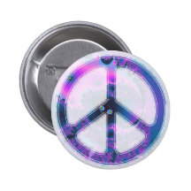 bouton de fractale de paix badge avec épingle