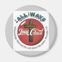 Bouton de JesusChrist Aimant Pour Réfrigérateur
