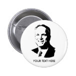 Bouton de John McCain/customisé Pin's