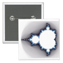 Bouton de Mandelbrot de fractale Pin's