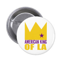 Bouton de MIMS - roi américain de L.A. Pin's