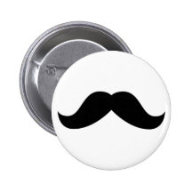 Bouton de moustache pin's