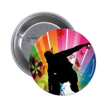 BOUTON DE PATIN D'OXYGENTEES PIN'S AVEC AGRAFE