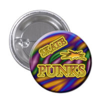Bouton de punks de PATIN Pin's