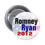Bouton de républicain de Romney Ryan 2012 Pin's Avec Agrafe