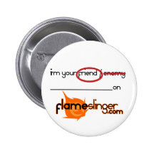Bouton de screenname de "ami" pin's