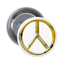 bouton de signe de paix badge