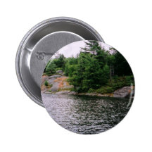 Bouton de visage de roche pin's